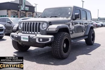 2021 Sting-Gray Clearcoat Jeep Wrangler Unlimited Sahara 4X4 SUV