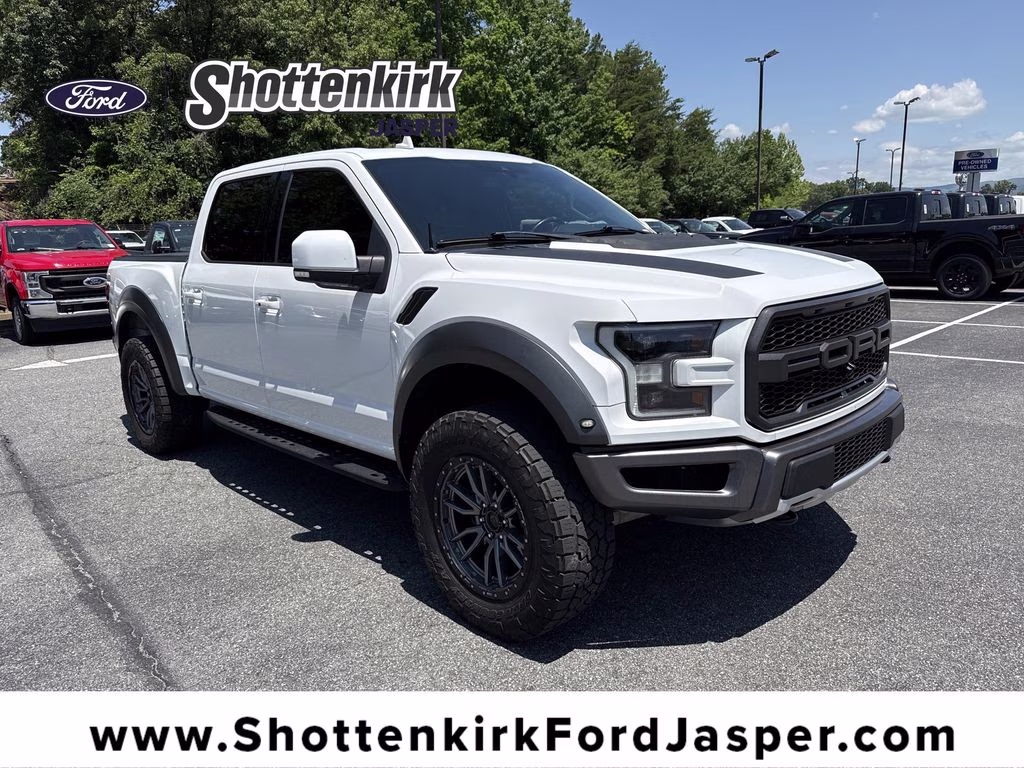 2020 Oxford White Ford F-150 Raptor 4X4 Truck