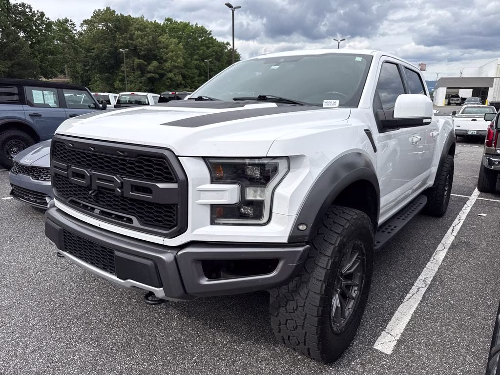 2020 Oxford White Ford F-150 Raptor 4X4 Truck