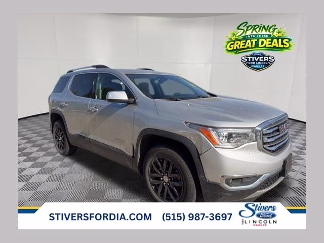2019 Quicksilver Metallic GMC Acadia SLT-1 AWD SUV
