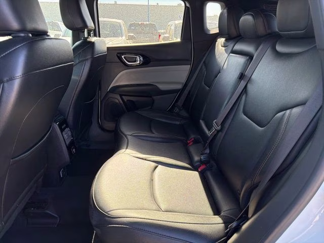2024 Bright White Clearcoat Jeep Compass Limited 4X4 SUV