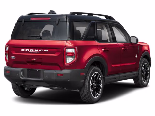 2026 Red Ford Bronco Sport Outer Banks 4X4 SUV