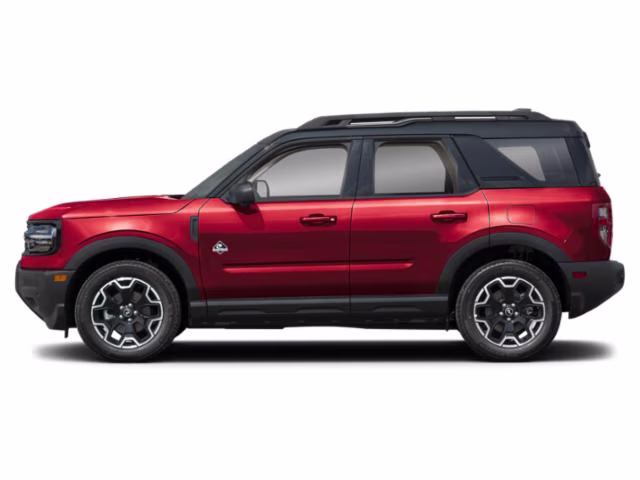 2026 Red Ford Bronco Sport Outer Banks 4X4 SUV