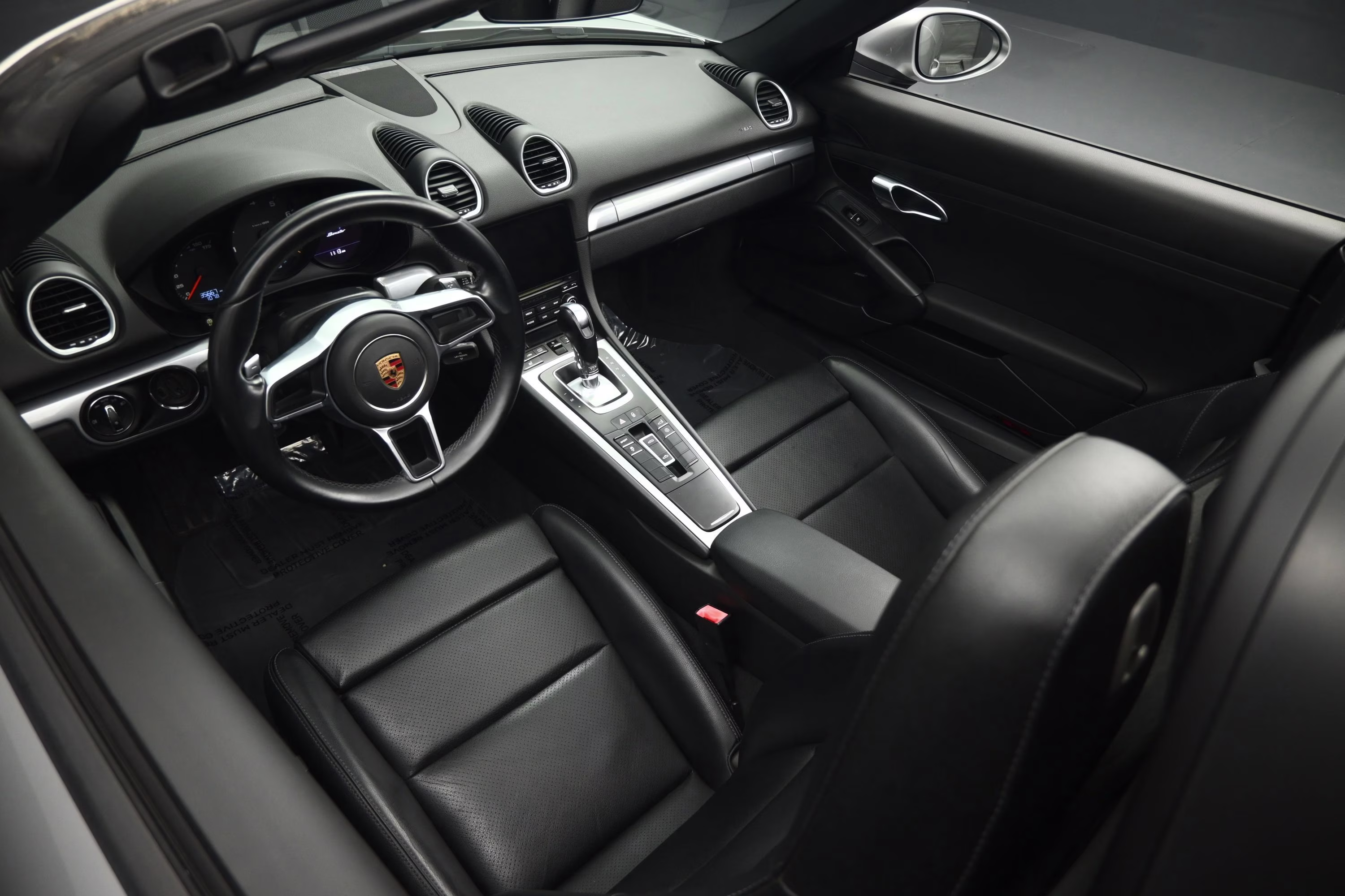 2017 GT Silver Metallic Porsche 718 Boxster Base RWD Convertible