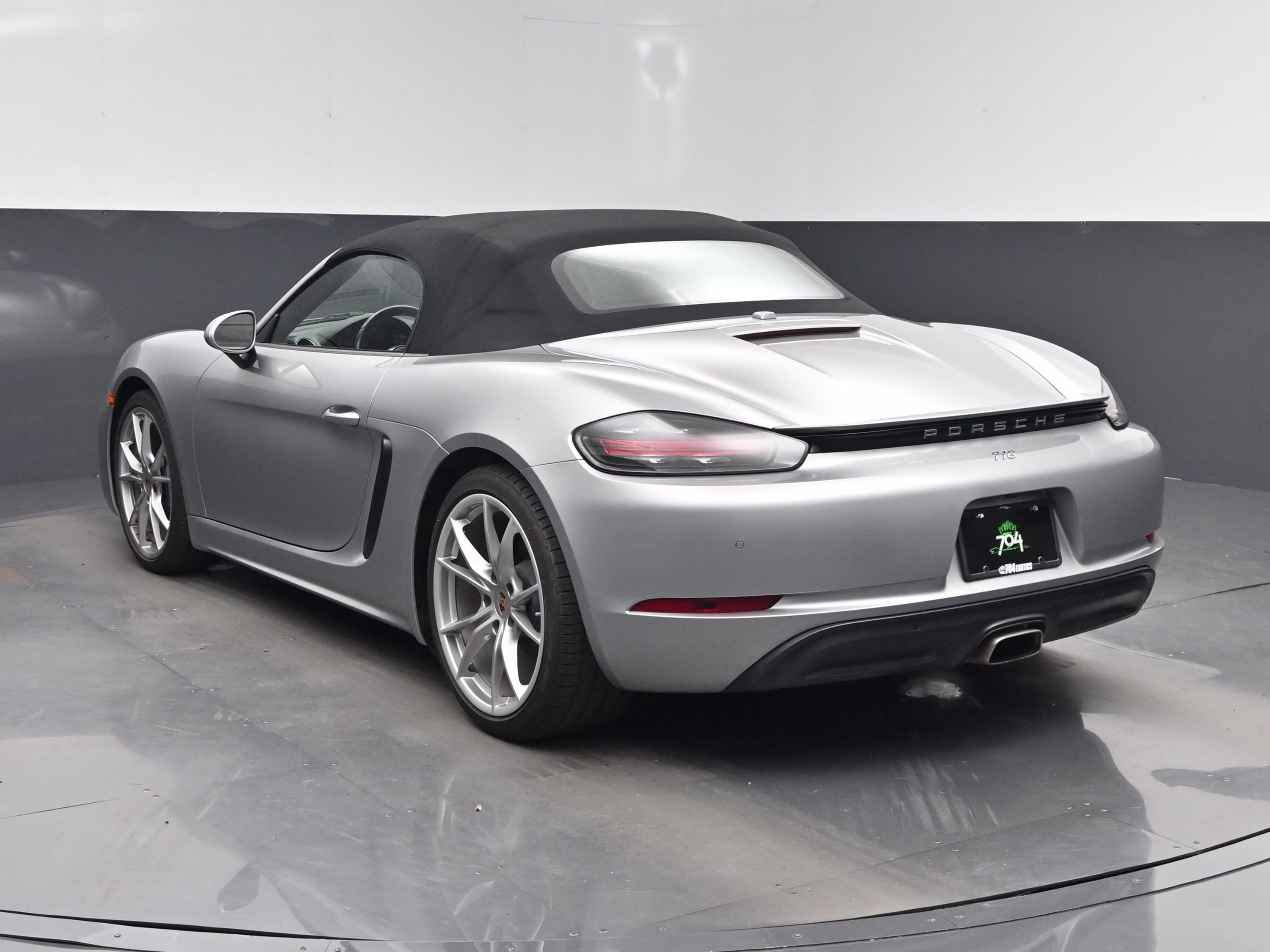 2017 GT Silver Metallic Porsche 718 Boxster Base RWD Convertible