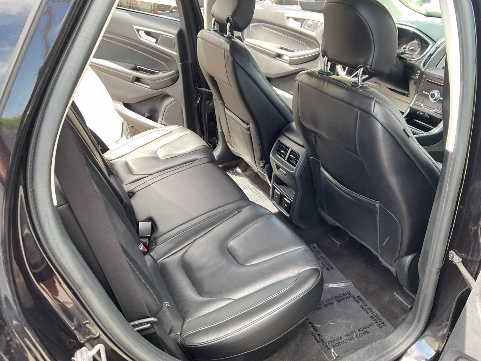 2019 Black Metallic Ford Edge Titanium AWD SUV