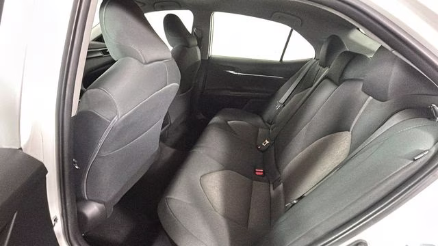 2022 White Toyota Camry Hybrid LE FWD Sedan