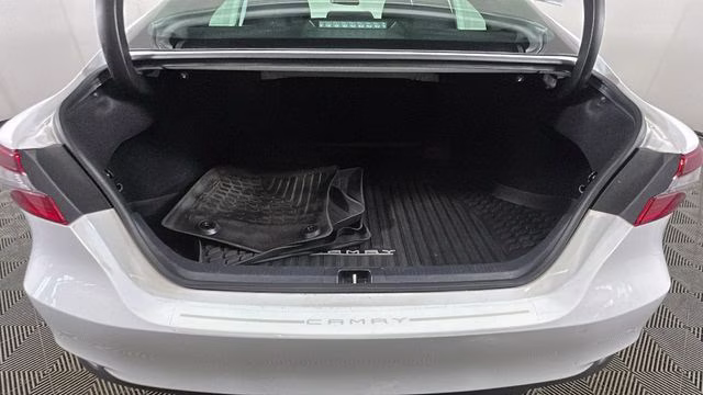 2022 White Toyota Camry Hybrid LE FWD Sedan