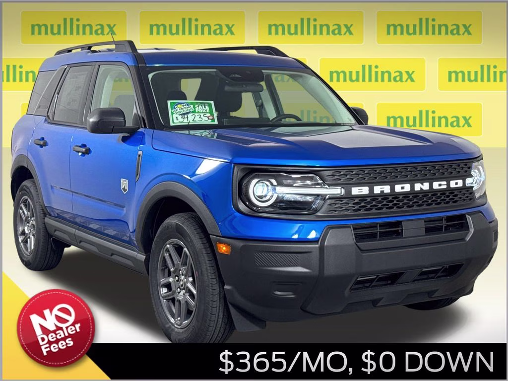 2026 Velocity Blue Metallic Ford Bronco Sport Big Bend 4X4 SUV