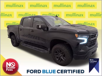 2023 Black Chevrolet Silverado 1500 LT Trail Boss 4X4 Truck