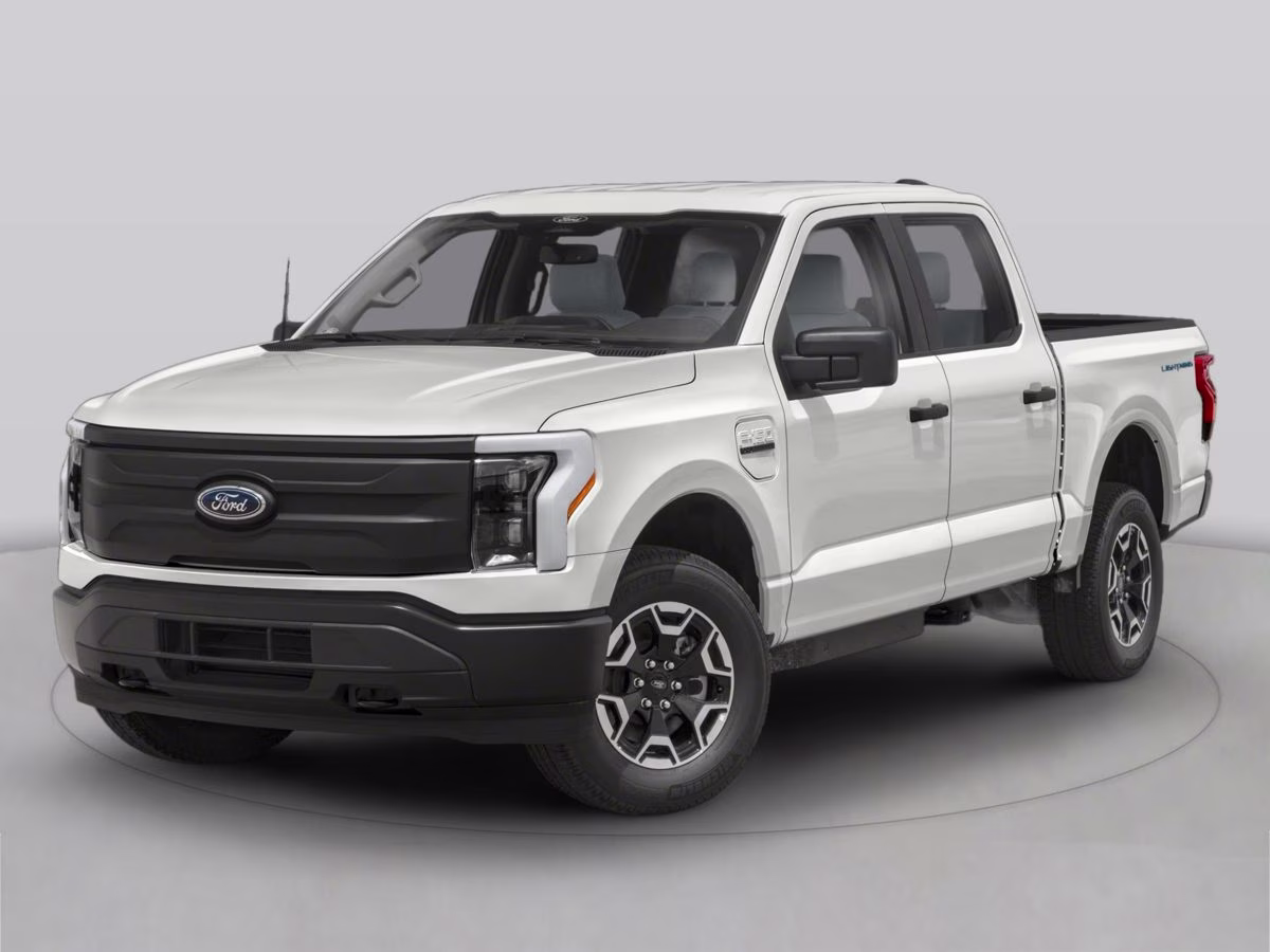 2024 Black Metallic Ford F-150 Lightning Flash AWD Truck