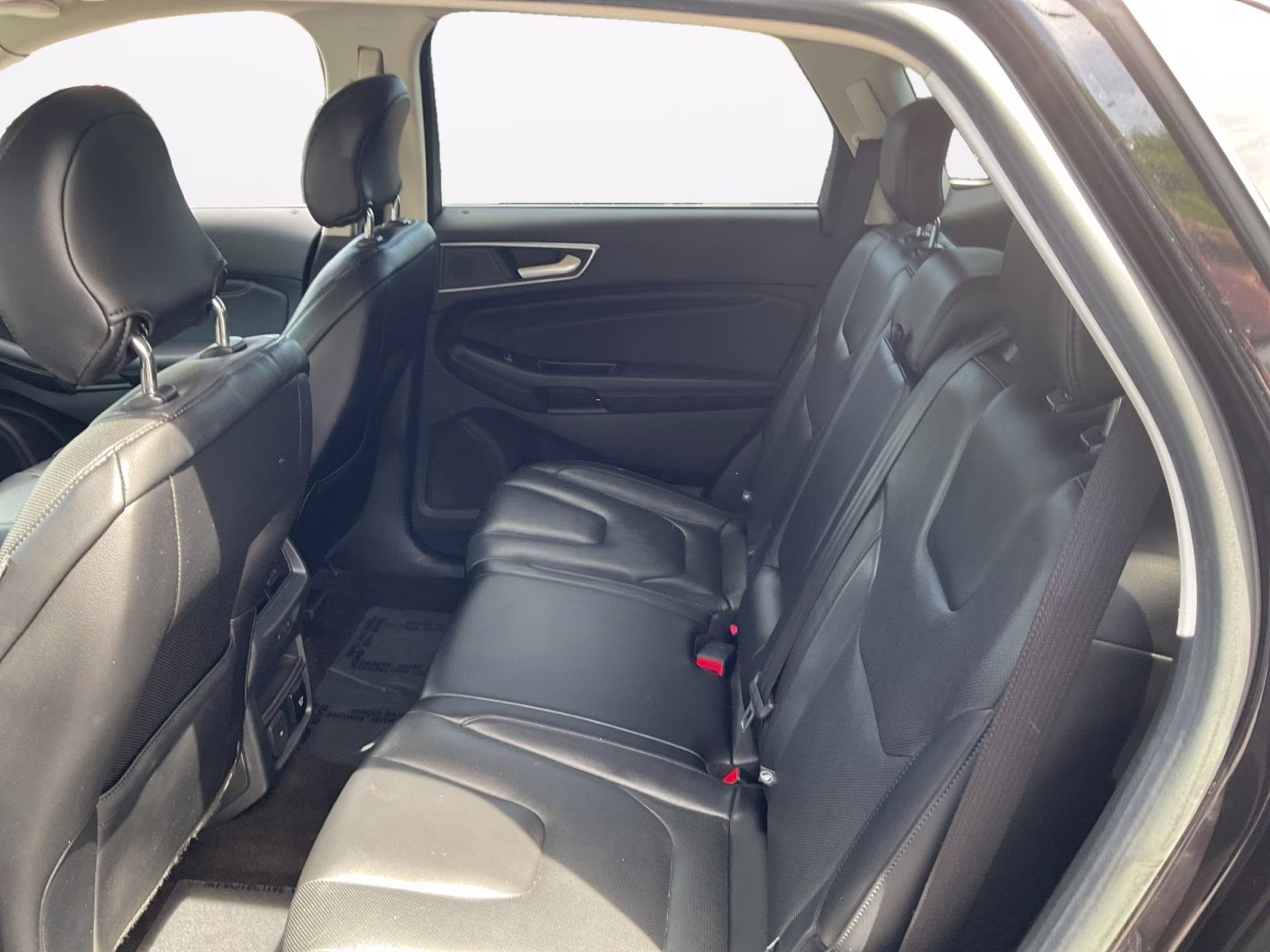 2019 Black Metallic Ford Edge Titanium AWD SUV