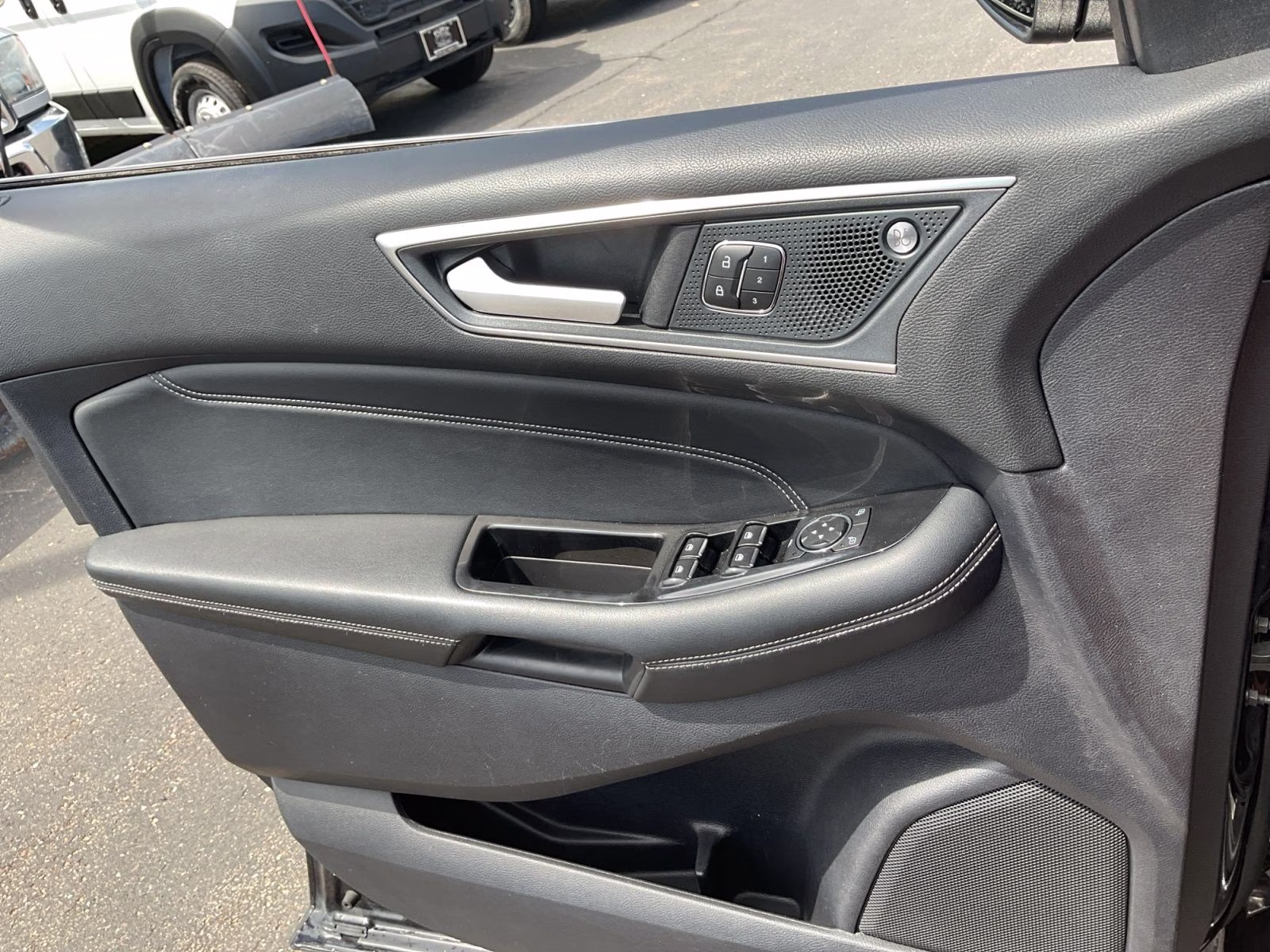 2019 Black Metallic Ford Edge Titanium AWD SUV