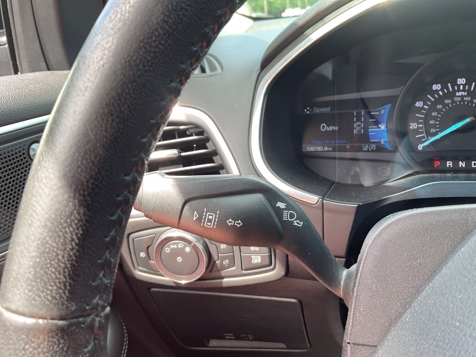 2019 Black Metallic Ford Edge Titanium AWD SUV