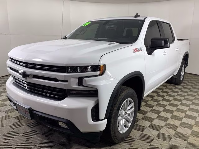 2020 Summit White Chevrolet Silverado 1500 RST 4X4 Truck