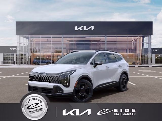 2026 Glacial White Pearl Kia Sportage X-Line AWD SUV