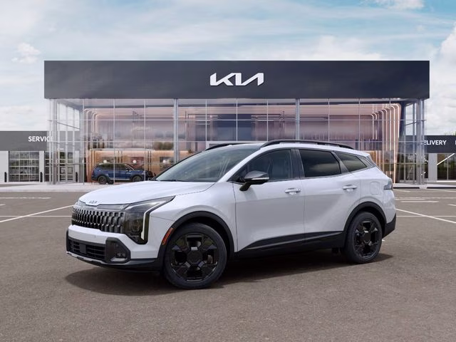 2026 Glacial White Pearl Kia Sportage X-Line AWD SUV