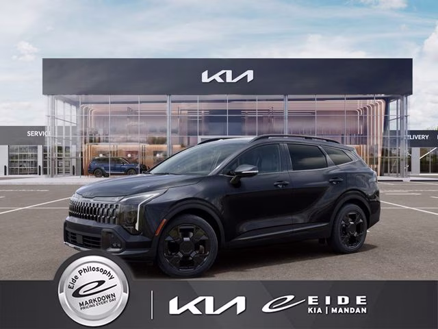 2026 Panthera Metal Gray Kia Sportage X-Line AWD SUV