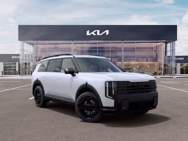 2027 Glacial White Pearl Kia Telluride Hybrid X-Line SX AWD SUV