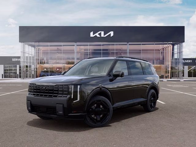 2027 Ebony Black Kia Telluride Hybrid X-Line SX AWD SUV