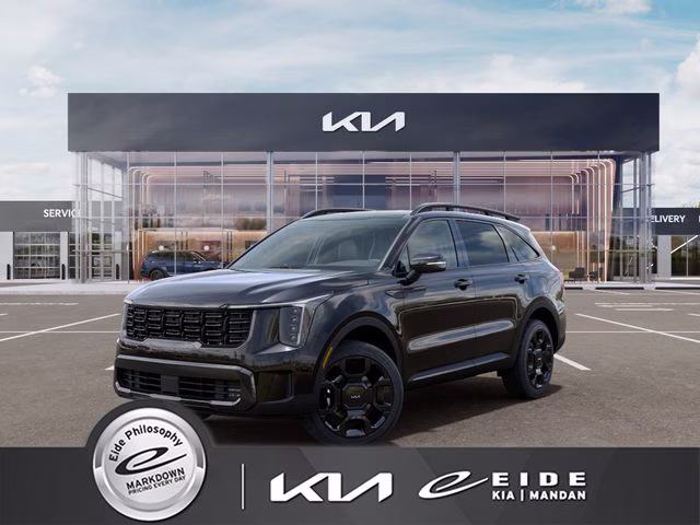 2026 Ebony Black Kia Sorento X-Line EX AWD SUV