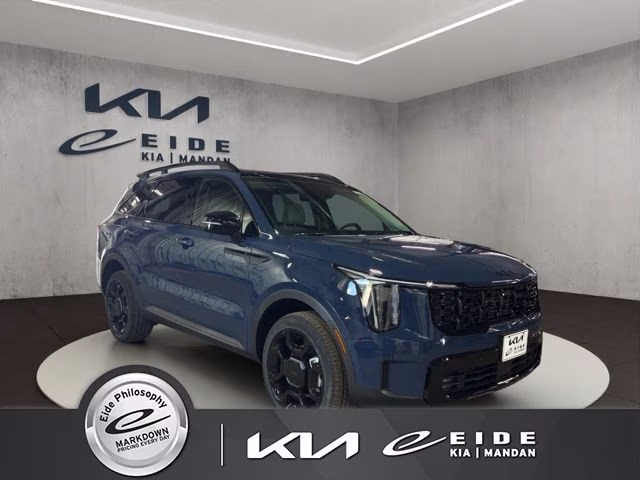 2026 Midnight Lake Blue Kia Sorento X-Line EX AWD SUV