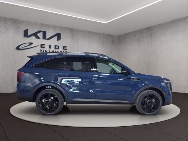 2026 Midnight Lake Blue Kia Sorento X-Line EX AWD SUV