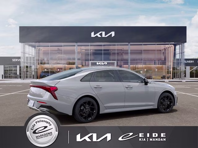 2026 Wolf Gray Kia K5 GT-Line AWD Sedan
