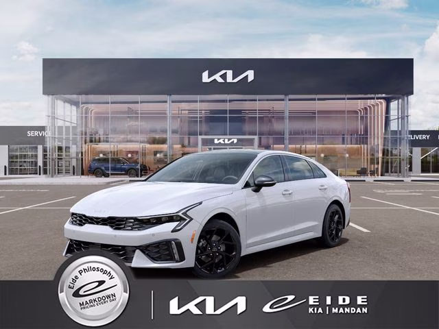 2026 Snow White Pearl Kia K5 GT-Line Sedan