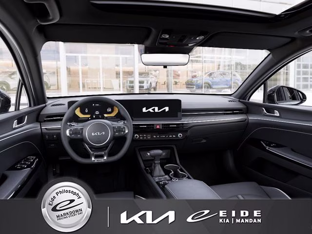 2026 Snow White Pearl Kia K5 GT-Line Sedan