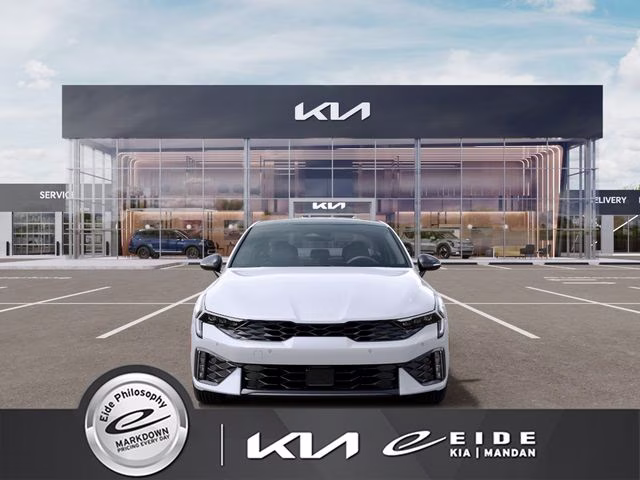 2026 Snow White Pearl Kia K5 GT-Line Sedan
