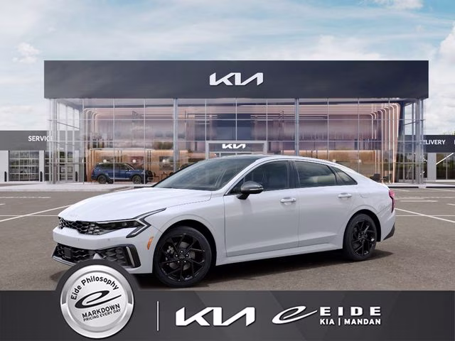 2026 Snow White Pearl Kia K5 GT-Line Sedan