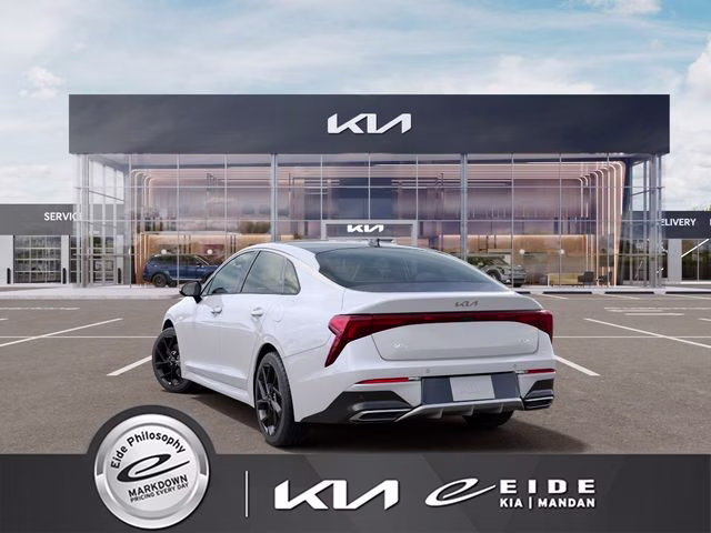 2026 Snow White Pearl Kia K5 GT-Line Sedan