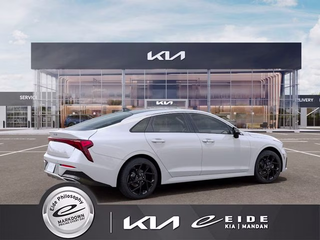 2026 Snow White Pearl Kia K5 GT-Line Sedan