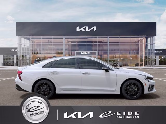 2026 Snow White Pearl Kia K5 GT-Line Sedan