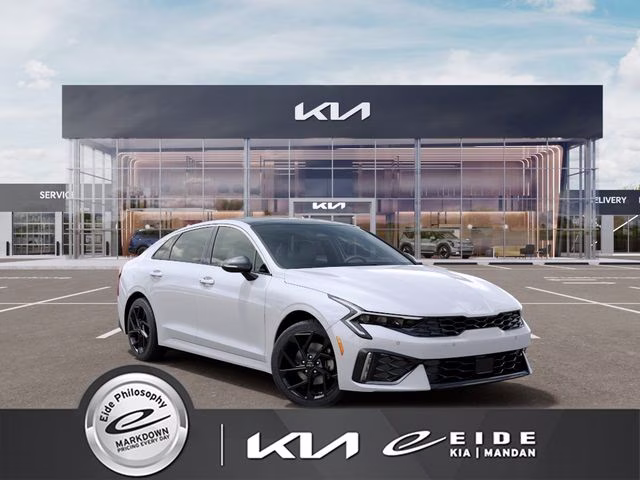 2026 Snow White Pearl Kia K5 GT-Line Sedan