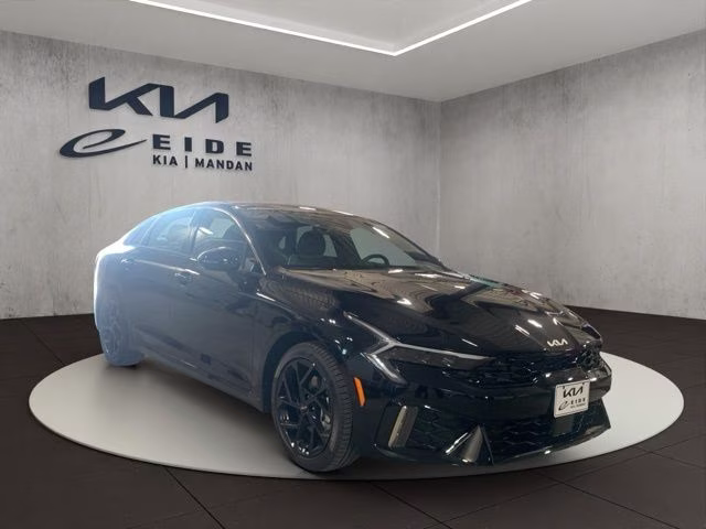 2026 Aurora Black Pearl Kia K5 GT-Line AWD Sedan