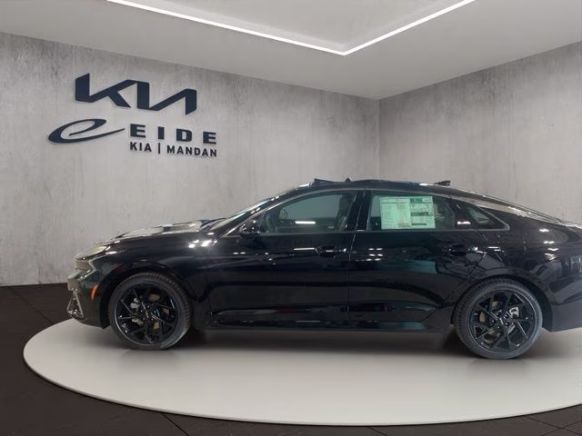 2026 Aurora Black Pearl Kia K5 GT-Line AWD Sedan