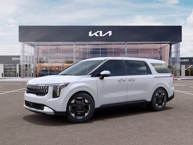 2026 Snow White Pearl Kia Carnival EX FWD Van
