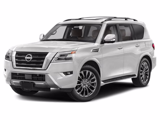 2024 Aspen White Tricoat Nissan Armada Platinum RWD