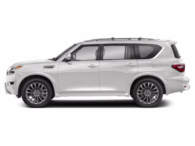 2024 Aspen White Tricoat Nissan Armada Platinum RWD