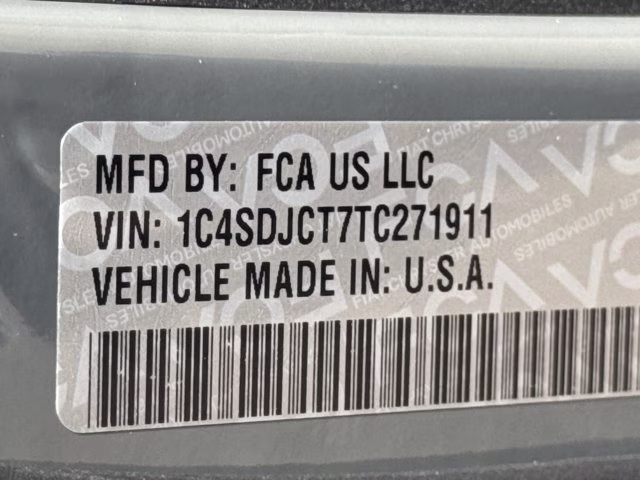 2026 Destroyer Gray Clearcoat Dodge Durango GT Plus HEMI V8 AWD SUV