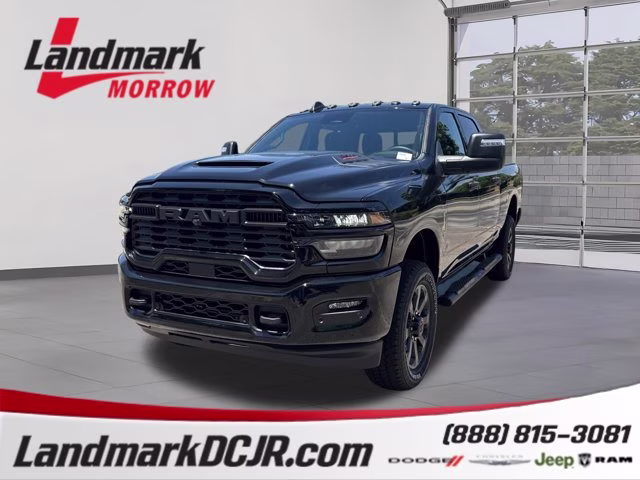 2026 Diamond Black Crystal Pearlcoat Ram 2500 Black Express 4X4 Truck