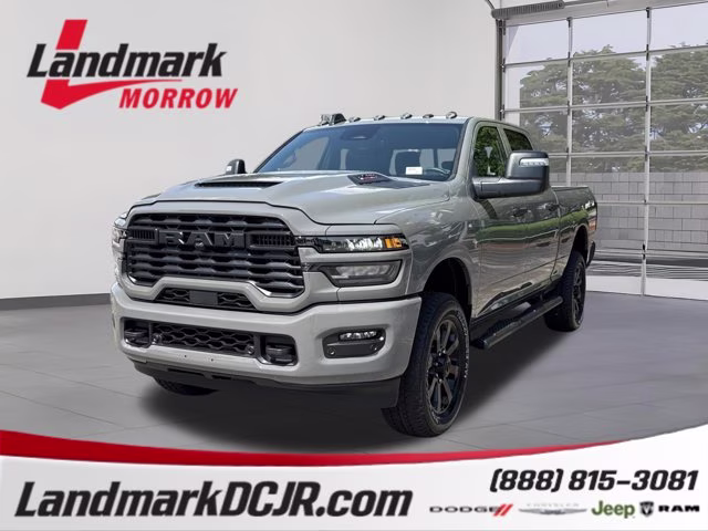 2026 Ceramic Gray Clearcoat Ram 2500 Black Express 4X4 Truck