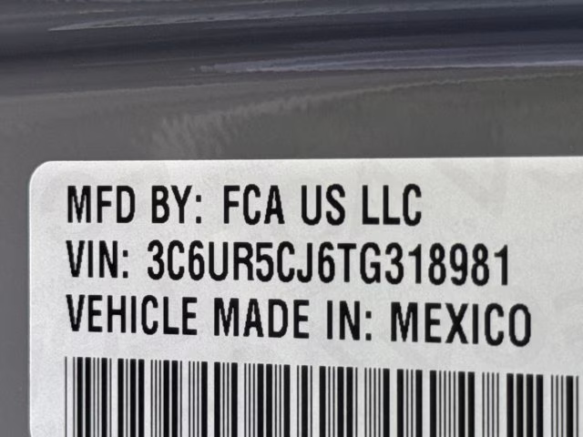 2026 Ceramic Gray Clearcoat Ram 2500 Black Express 4X4 Truck