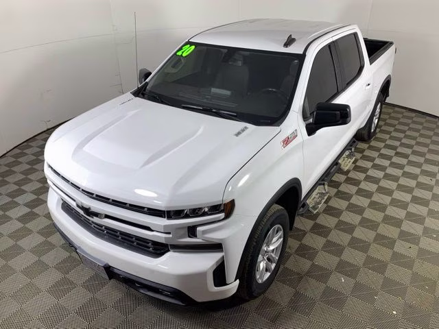 2020 Summit White Chevrolet Silverado 1500 RST 4X4 Truck
