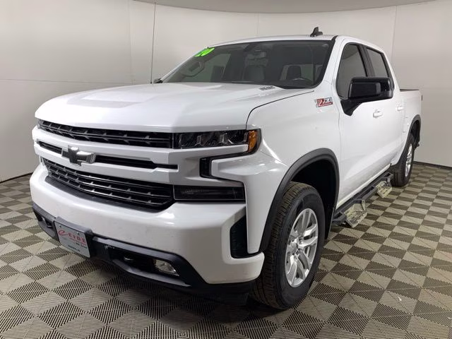 2020 Summit White Chevrolet Silverado 1500 RST 4X4 Truck