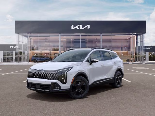 2026 Glacial White Pearl Kia Sportage X-Line AWD SUV