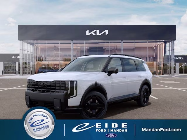 2027 White Kia Telluride Hybrid X-Line SX AWD SUV