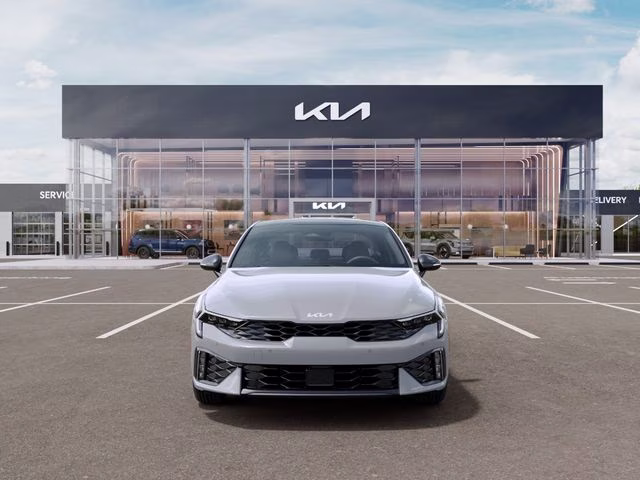 2026 Gray Kia K5 GT-Line AWD Sedan